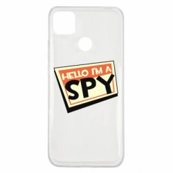 Чехол для Xiaomi Redmi 9c Hello i'm a spy - PrintSalon