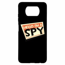 Чехол для Xiaomi Poco X3 Hello i'm a spy - PrintSalon