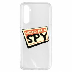 Чехол для Realme 6 Pro Hello i'm a spy - PrintSalon