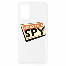Чехол для Realme 7 Pro Hello i'm a spy - PrintSalon