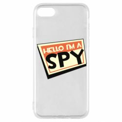 Чехол для iPhone SE 2022 Hello i'm a spy - PrintSalon