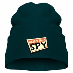 Детская шапка Hello i'm a spy - PrintSalon