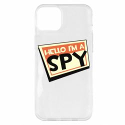 Чехол для iPhone 14 Plus Hello i'm a spy - PrintSalon