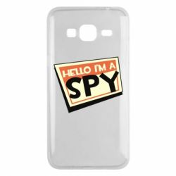 Чехол для Samsung J3 2016 Hello i'm a spy - PrintSalon