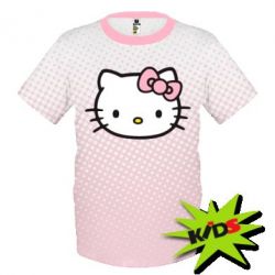 Дитяча 3D футболка Hello Kitty - PrintSalon