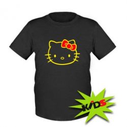 Детская футболка Hello Kitty logo