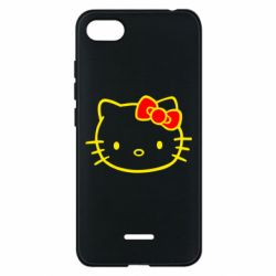 Чехол для Xiaomi Redmi 6A Hello Kitty logo - PrintSalon