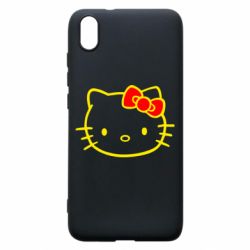 Чехол для Xiaomi Redmi 7A Hello Kitty logo-PrintSalon Чехол для Xiaomi Redmi 7A Hello Kitty logo
