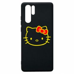 Чехол для Huawei P30 Pro Hello Kitty logo - PrintSalon
