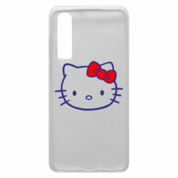 Чехол для Huawei P30 Hello Kitty logo-PrintSalon Чехол для Huawei P30 Hello Kitty logo