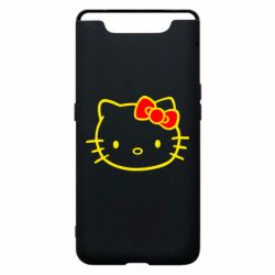 Чехол для Samsung A80 Hello Kitty logo - PrintSalon