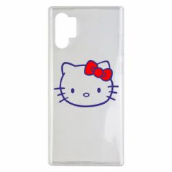 Чехол для Samsung Note 10 Plus Hello Kitty logo - PrintSalon