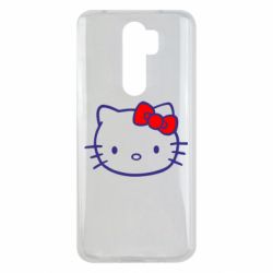 Чехол для Xiaomi Redmi Note 8 Pro Hello Kitty logo - PrintSalon