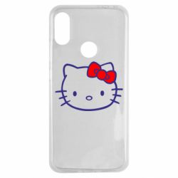 Чехол для Xiaomi Redmi Note 7 Hello Kitty logo - PrintSalon