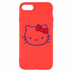Чехол для iPhone SE 2020 Hello Kitty logo - PrintSalon