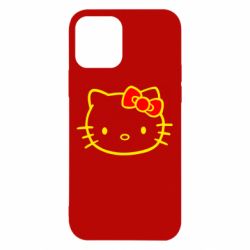Чехол для iPhone 12 Hello Kitty logo - PrintSalon