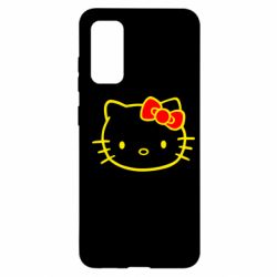 Чехол для Samsung S20 Hello Kitty logo - PrintSalon