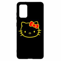 Чехол для Samsung S20+ Hello Kitty logo - PrintSalon