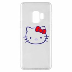 Чехол для Samsung S9 Hello Kitty logo - PrintSalon