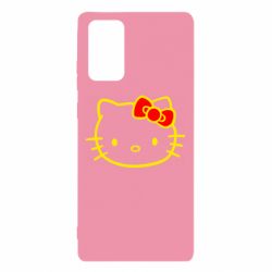 Чохол для Samsung Note 20 Hello Kitty logo