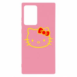 Чехол для Samsung Note 20 Ultra Hello Kitty logo - PrintSalon