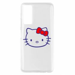Чехол для Huawei P Smart 2021 Hello Kitty logo - PrintSalon