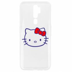 Чехол для Oppo A5/A9 2020 Hello Kitty logo - PrintSalon