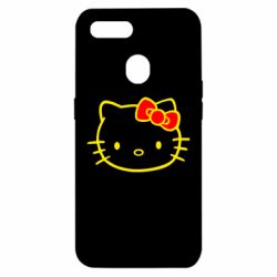 Чехол для Oppo A5s/A12 Hello Kitty logo - PrintSalon