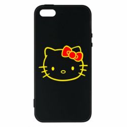 Чехол для iPhone5/5S/SE Hello Kitty logo - PrintSalon