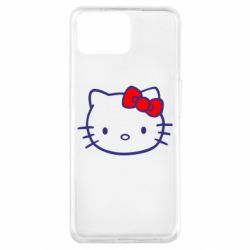 Чехол для Oppo A73 Hello Kitty logo - PrintSalon