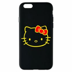 Чехол для iPhone 6/6S Hello Kitty logo - PrintSalon