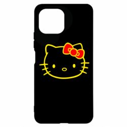 Чехол для Xiaomi Mi11 Lite Hello Kitty logo - PrintSalon