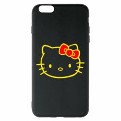 Чехол для iPhone 6 Plus/6S Plus Hello Kitty logo - PrintSalon