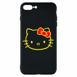Чехол для iPhone 7 Plus Hello Kitty logo - PrintSalon
