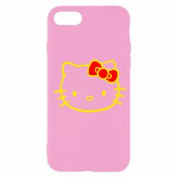 Чехол для iPhone SE 2022 Hello Kitty logo - PrintSalon