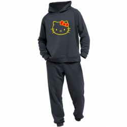Мужской костюм Hello Kitty logo - PrintSalon