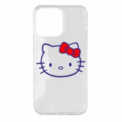 Чехол для iPhone 14 Pro Max Hello Kitty logo - PrintSalon