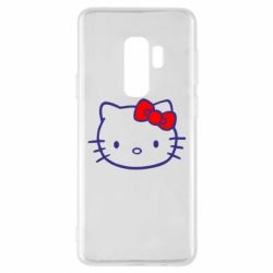 Чехол для Samsung S9+ Hello Kitty logo - PrintSalon