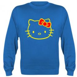 Cвитшот Hello Kitty logo - PrintSalon