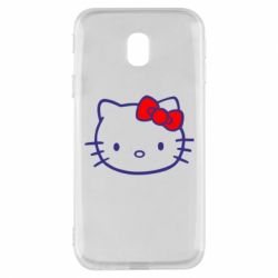 Чехол для Samsung J3 2017 Hello Kitty logo - PrintSalon