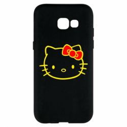Чехол для Samsung A5 2017 Hello Kitty logo - PrintSalon