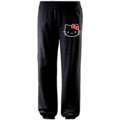 Штаны Hello Kitty logo - PrintSalon