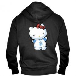 Чоловіче худі на блискавці Hello Kitty UA