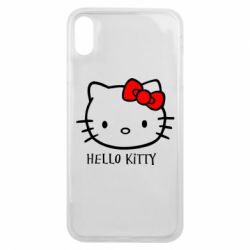 Чехол для iPhone Xs Max Hello Kitty-PrintSalon Чехол для iPhone Xs Max Hello Kitty