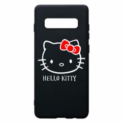 Чехол для Samsung S10+ Hello Kitty - PrintSalon