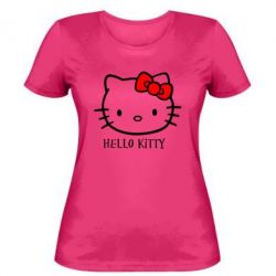Женская футболка Hello Kitty - PrintSalon