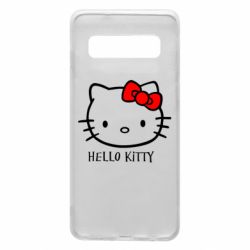 Чехол для Samsung S10 Hello Kitty - PrintSalon