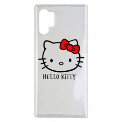 Чехол для Samsung Note 10 Plus Hello Kitty - PrintSalon