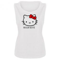 Женская майка Hello Kitty - PrintSalon