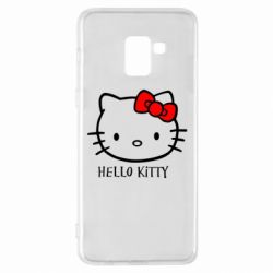 Чехол для Samsung A8+ 2018 Hello Kitty - PrintSalon